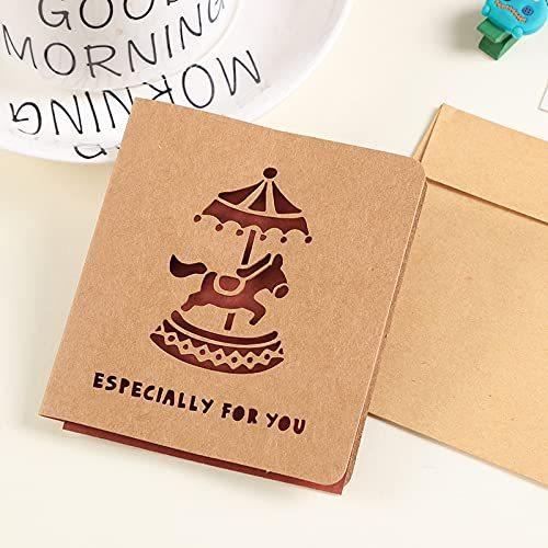 Beauty Player 母の日カード ホリデーカード 母の日のプレゼント メッセージカード ホワイトデー カード 封筒付き 感謝カード メッセー 名入れ無料