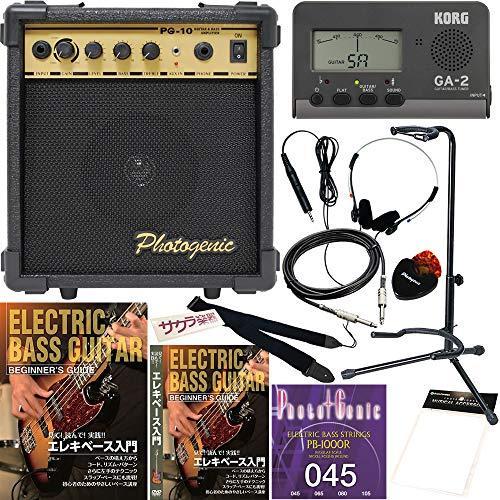 ベース初心者入門 サクラ楽器オリジナル 小物詰め合わせ ファッション スターターパック サクラ楽器オリジナル アンプ選択 Photogenic S 2312 革小物手入れ用品 Pg 10 Stam 購入の割引