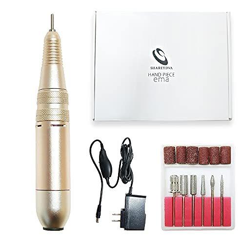 季節のおすすめ商品 電動ネイルマシン 初心者でも簡単 ネイルケア ジェルオフ ネイルドリル Ema エマ ハンドピース ネイルマシーン Shareydva シャレドワ ボディ フェイスケア Aliuminium Lt