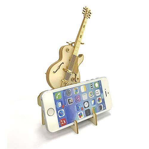 Ki Gu Mi ギター マルチスタンド 小学生 から 大人 まで 楽しめる 木製 3d 立体パズル Diy 工作キット 男の子 女の子 の 特別訳あり特価