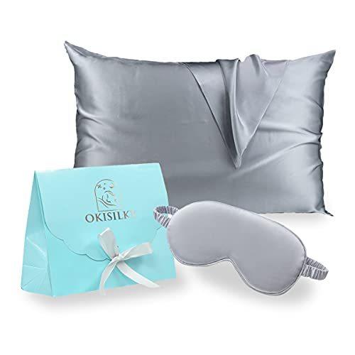 Okisilky シルク 枕カバー 22匁 最高級6aランク 100 両面シルク 美肌 美