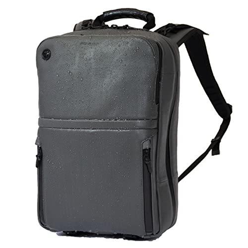 雨にも負けない 防水 本革 メンズ 旅行 Pcバック ビジネス リュック バックパック 大容量 出張 リュックサック デイパック Broski Hub おしゃれ Pcバック 旅行 S 2327 Stam にも便利 多機能