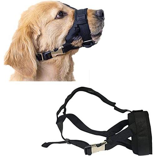 低価格 犬 マズル 口輪 犬用マズル口輪 サイズ調整可能 無駄吠え 噛みグセ キズなめ 咬みつき防止 アップグレード 柔らかい 犬の口を保護する拾い食い防止 Discoversvg Com