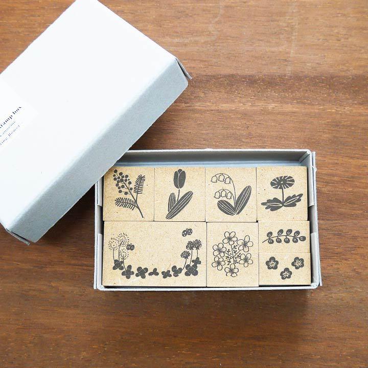 ナカノエミさん監修 クリエイターズスタンプボックス（Spring flower