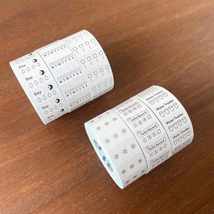 手帳のラベラーシール チェックボックス 黒 ラベルシール ラベラー