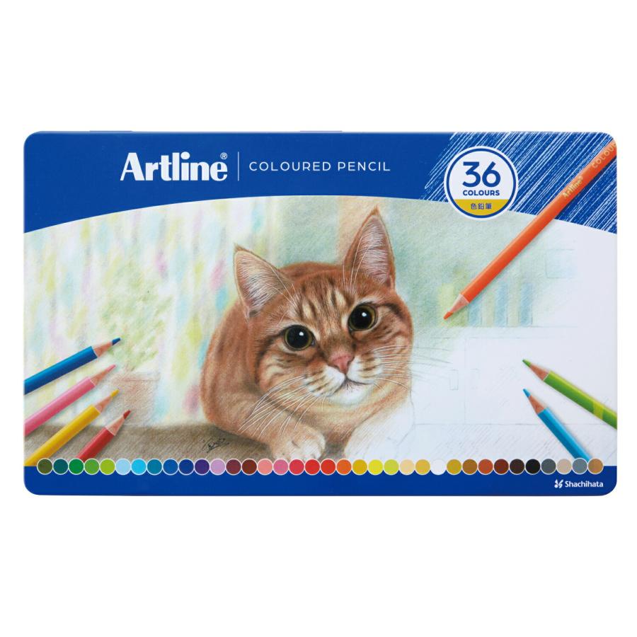 シヤチハタ（Shachihata） アートライン Artline 色鉛筆 36色セット