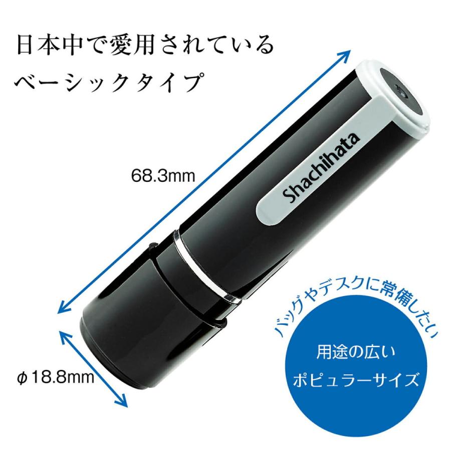 シャチハタ ネーム9 既製 溝渕 XL-9 氏名番号:2462 シヤチハタ / しゃちはた / Shachihata / 印鑑 / はんこ / ハンコ / 判子 / ネーム印 / 浸透印 / 認印 / Xsta｜stamp-stamp｜02