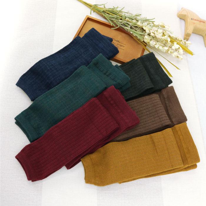 51830 stample スタンプル スタンダード メランジ リブ スパッツ  レギンス キッズ 女の子 ガールズ 綿混 綿 防寒 あったか 暖かい | stample | 12