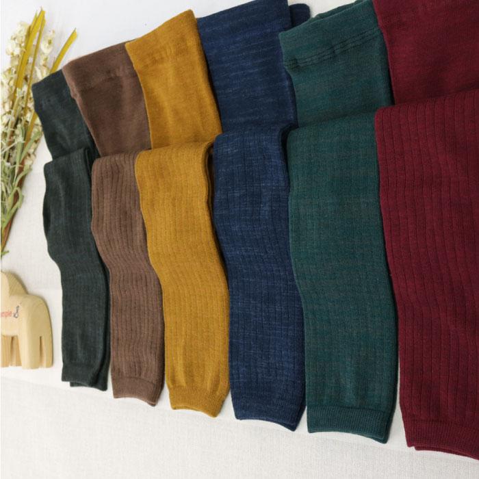 51830 stample スタンプル スタンダード メランジ リブ スパッツ  レギンス キッズ 女の子 ガールズ 綿混 綿 防寒 あったか 暖かい | stample | 13