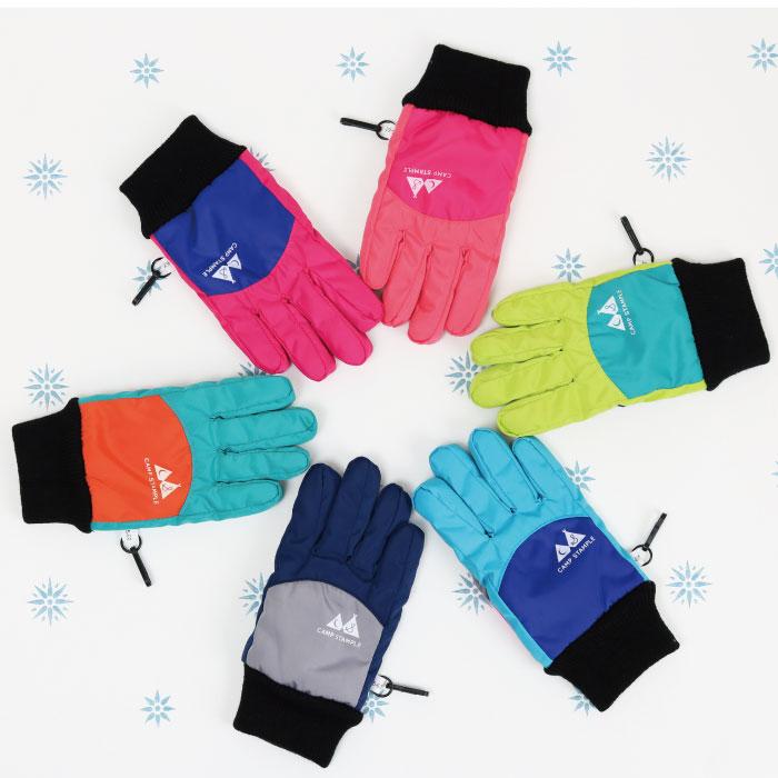 62005 stample  スタンプル スウィッチ ウインターグローブ キッズ 子供 手袋 暖かい 五本指 撥水性 防寒性 男の子 女の子 雪遊び スキー スノボ | stample | 17