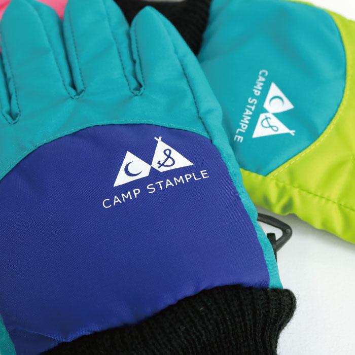 62005 stample  スタンプル スウィッチ ウインターグローブ キッズ 子供 手袋 暖かい 五本指 撥水性 防寒性 男の子 女の子 雪遊び スキー スノボ | stample | 19