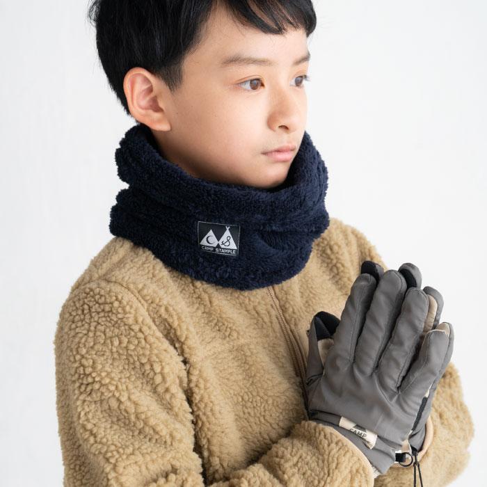 CAMP STAMPLE キャンプスタンプル 62877 レトロアウトドアグローブ キッズ 子供 手袋 暖かい 五本指 撥水性 防寒性 男の子 女の子 雪遊び スキー スノボ | stample | 11