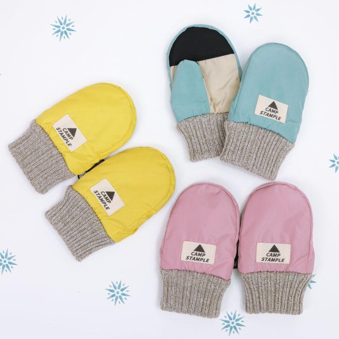 62878 stample  スタンプル アイスクリーム ベビー ミトン キッズ 子供 手袋 暖かい 冬 撥水性 防寒性 男の子 女の子 雪遊び スノーミトン | stample | 07