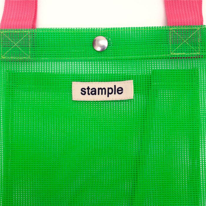 stample スタンプル キャンディーカラー オールメッシュトートバッグ トート エコバック プールバッグ おけいこバッグ 男の子 女の子 子供 62990 | stample | 19