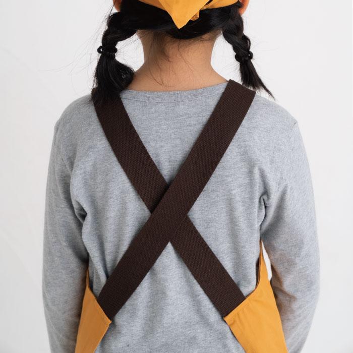 stample エプロン＆三角巾 親子お揃い アウトドア ワークエプロン 入園グッズ 入学 調理実習 給食 家庭科 子供用 おしゃれ | stample | 12