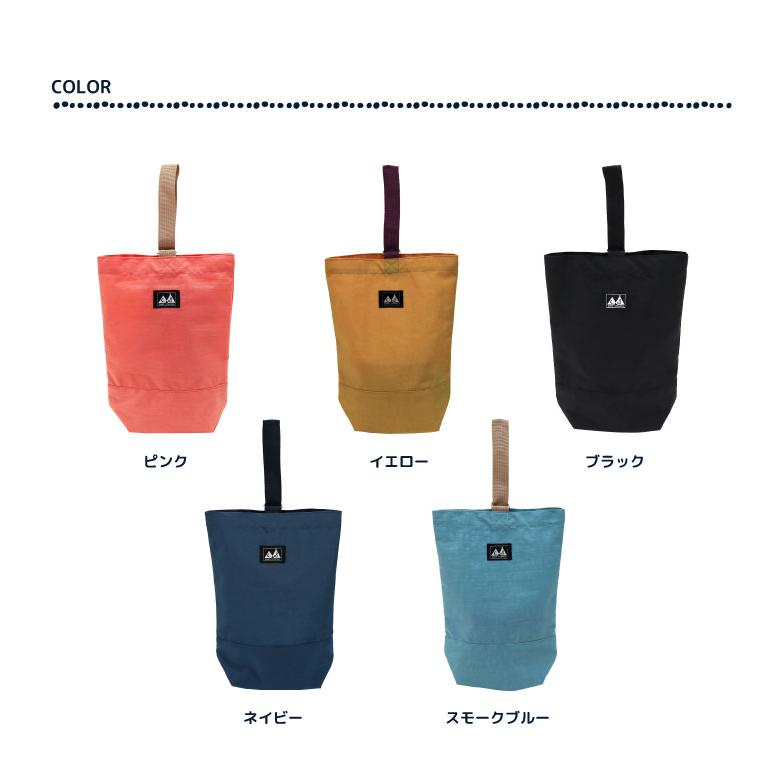 CAMP STAMPLE（キャンプ スタンプル）63006 ウォッシュドナイロンシューズバッグ 撥水 キッズ 小学校 無地 シンプル | stample | 03