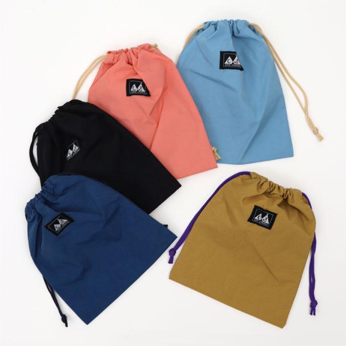 【Ssize】CAMP STAMPLE（キャンプ スタンプル）63007 ウォッシュドナイロン巾着 S キッズ 小学校 撥水 給食 小学校 幼稚園 保育園 きんちゃく | stample | 20