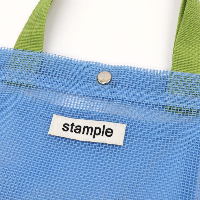 stample スタンプル 園児キャンディーカラー オールメッシュトートバッグ トート エコバック プールバッグ おけいこバッグ 男の子 女の子 子供 63115 | stample | 17