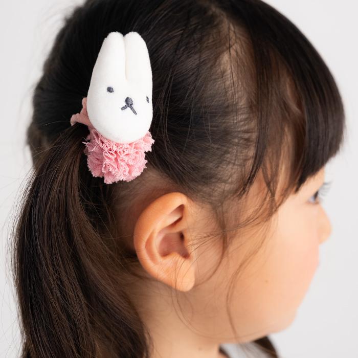 stample スタンプル 63338  ぷっくりモチーフ ヘアゴム　ヘアアクセサリー キッズ ベビー キッズ 女の子 プレゼント アクセ 髪飾り フォーマル 立体 ピンク | stample | 06