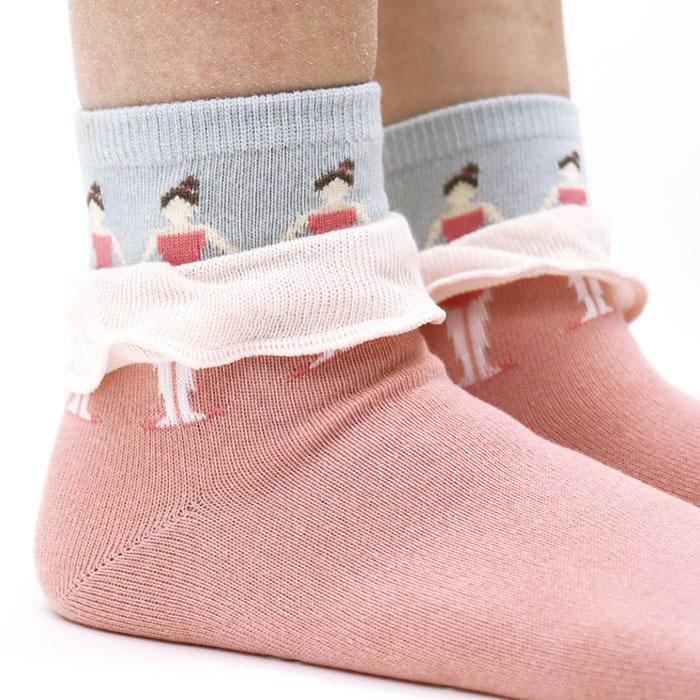 靴下 キッズ stample スタンプル ショート＆クルーソックス 3足組 キッズ 靴下 | stample | 16