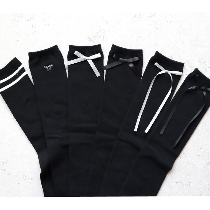 stample スタンプル リボン・刺繍・ライン ニーハイ ソックス 卒業式 入学式 フォーマル 発表会 女の子 通学 可愛い 70005 | stample | 18