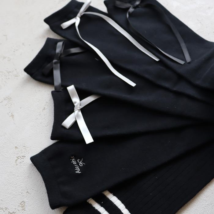 stample スタンプル リボン・刺繍・ライン ニーハイ ソックス 卒業式 入学式 フォーマル 発表会 女の子 通学 可愛い 70005 | stample | 11