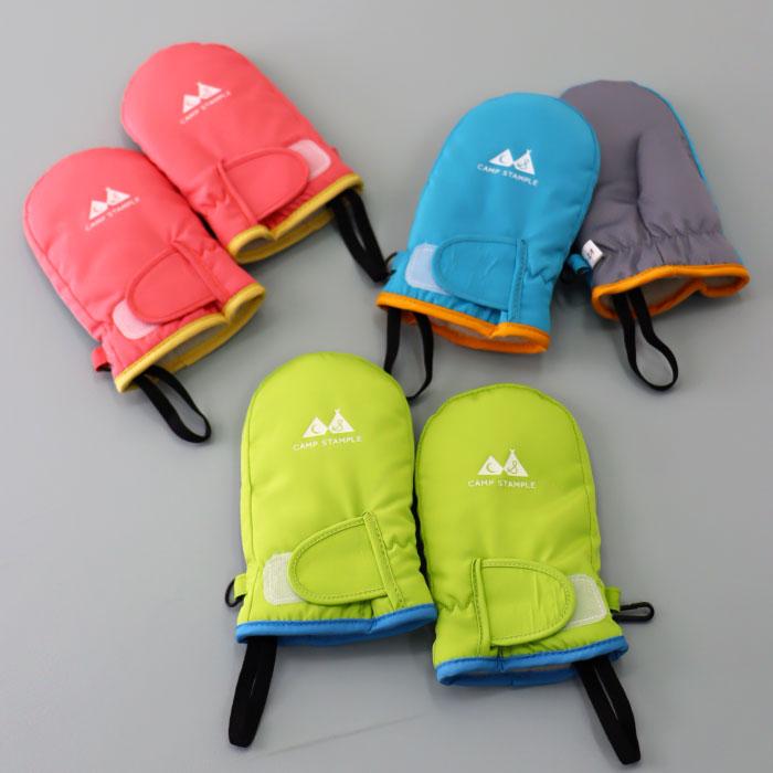 70006 stample スタンプル 防水キッズミトン キッズ 子供 手袋 暖かい 防水 撥水性 ブルー ピンク あったかい 男の子 女の子 てぶくろ 雪遊び スノーミトン | stample | 05