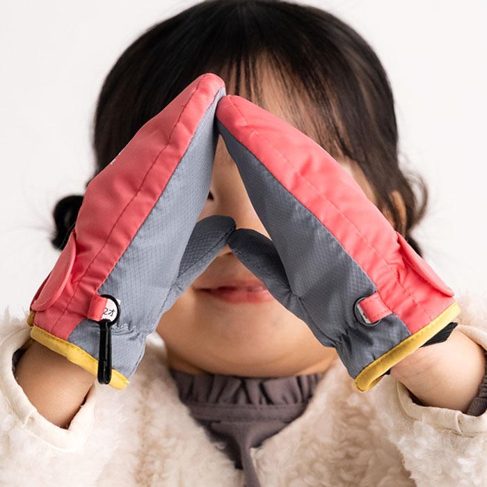 70006 stample スタンプル 防水キッズミトン キッズ 子供 手袋 暖かい 防水 撥水性 ブルー ピンク あったかい 男の子 女の子 てぶくろ 雪遊び スノーミトン | stample | 08