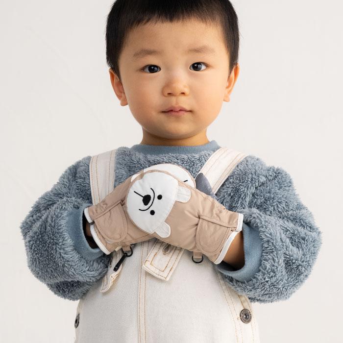 stample スタンプル 70007 防水アニマル ベビー ミトン 防水 撥水 赤ちゃん手袋 ミトン手袋 スノーミトン 子供 キッズ 雪遊び　おしゃれ  女の子  男の子　防寒 | stample | 13