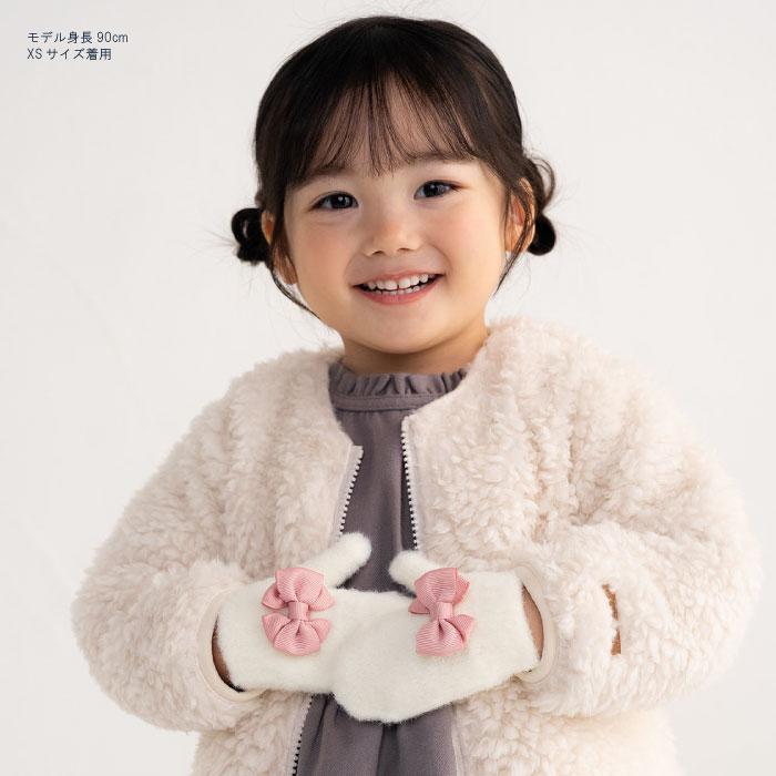 stample スタンプル 70008 リボンニット ベビー ミトン 赤ちゃん手袋 ミトン手袋 子供 キッズ おしゃれ  女の子 防寒 秋 冬 | stample | 08