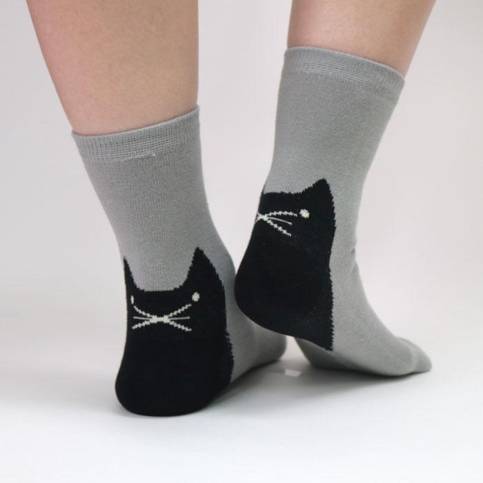 stample  キッズ ショートソックス 3足組  ネコ 滑り止め 靴下 72849 | stample | 13