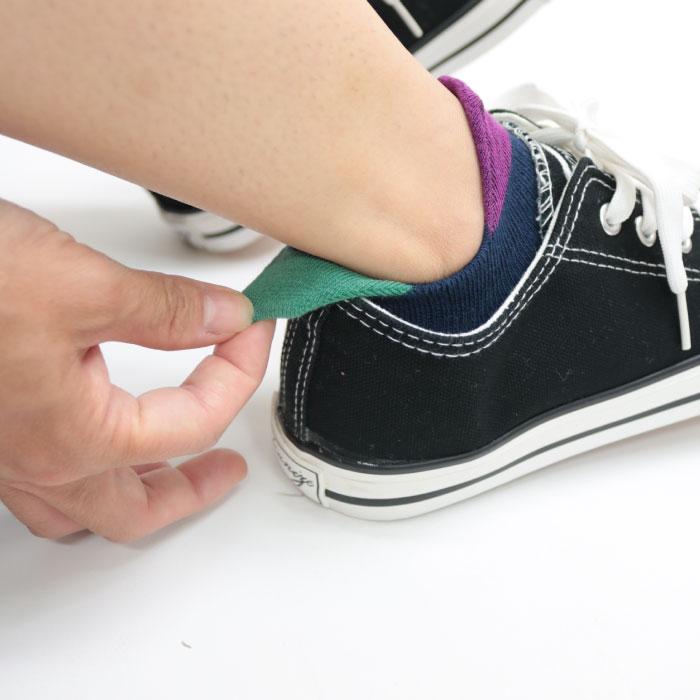 stample（スタンプル）ダブルタブ ライトローカットソックス  3足組 キッズ 靴下 72512N | stample | 10