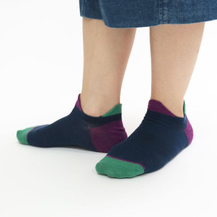 stample（スタンプル）ダブルタブ ライトローカットソックス  3足組 キッズ 靴下 72512N | stample | 11