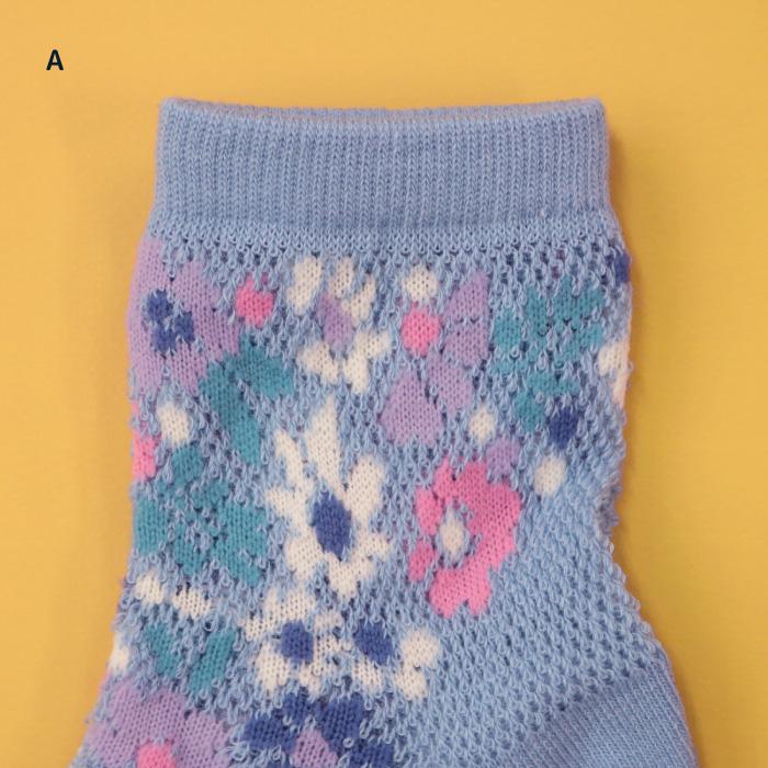 stample フラワーレース　ショートソックス 3足組  女の子 靴下 キッズ | stample | 11