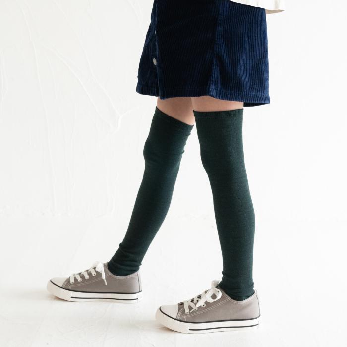 stample スタンプル 72643 コットンニーハイソックス２足組 靴下 女の子 ニーハイ おしゃれ 冬 あったか 暖かい | stample | 07