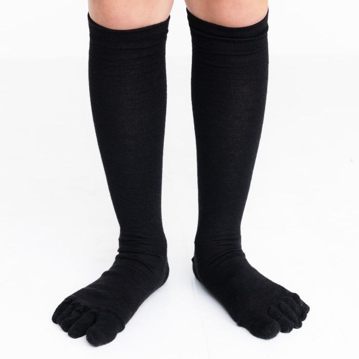 stample スタンプル メリノウール ５本指 ハイソックス キッズ 靴下 しもやけ対策 72661 | stample | 08