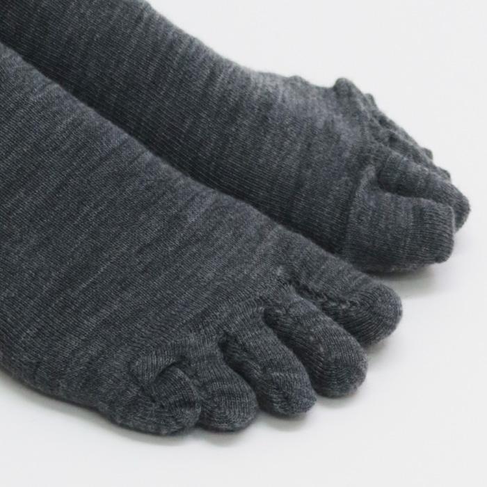 stample スタンプル メリノウール ５本指 ハイソックス キッズ 靴下 しもやけ対策 72661 | stample | 09