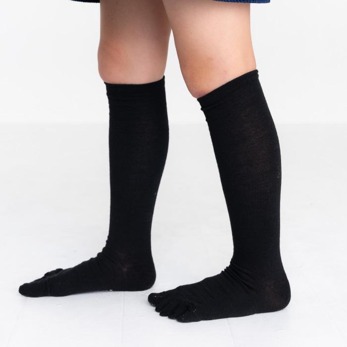 stample スタンプル メリノウール ５本指 ハイソックス キッズ 靴下 しもやけ対策 72661 | stample | 11