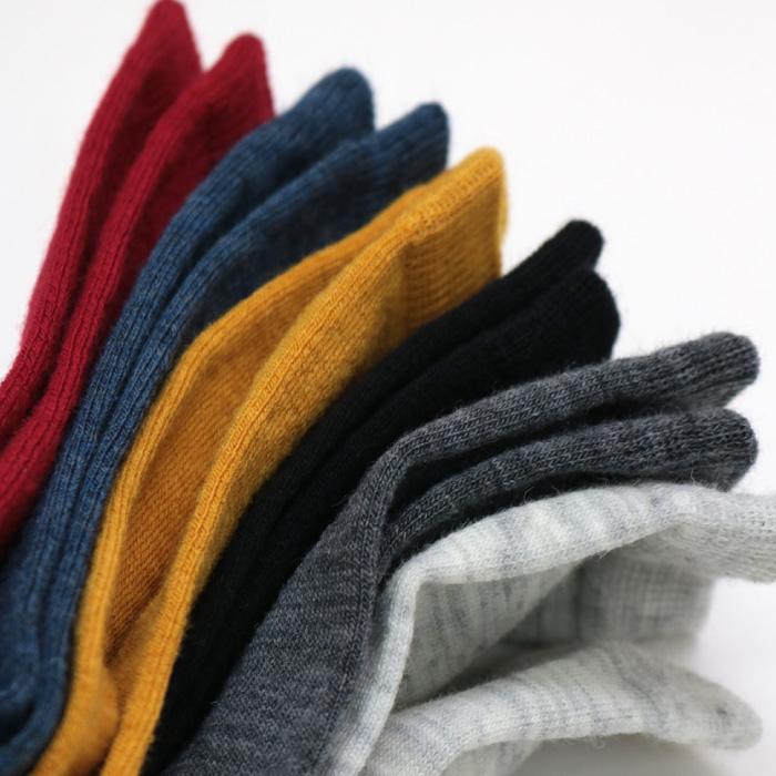 stample スタンプル 72662 メリノウール 先丸クルーソックス キッズ 靴下 暖かい 子供 こども クルー ウール 秋 冬 レディース | stample | 16