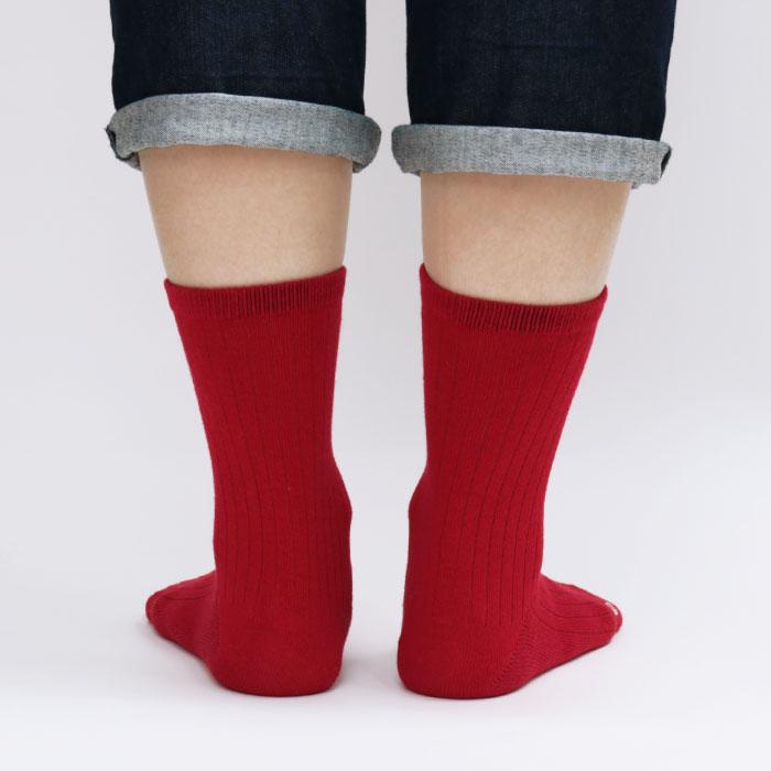 72666 stample スタンプル アクセントカラー クルーソックス 靴下 キッズ ジュニア レディース 滑り止め | stample | 25