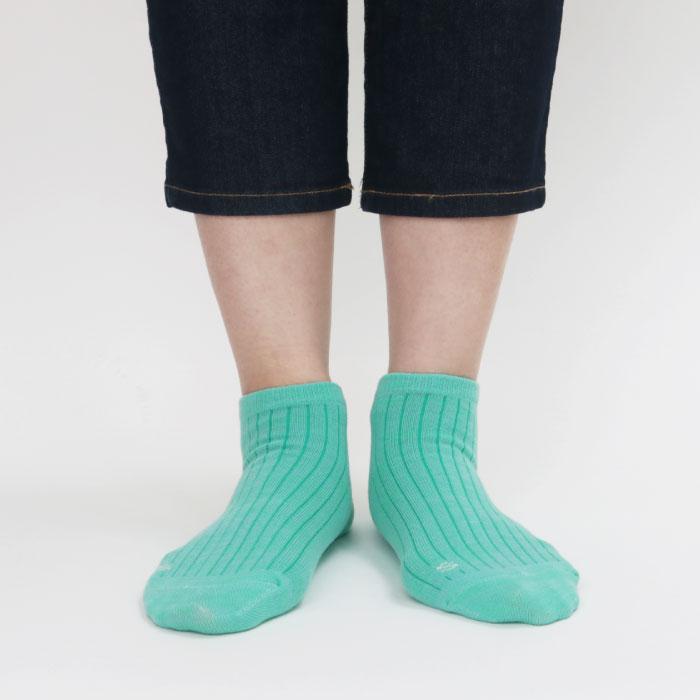 72711 stample スタンプル スタンダード 杢調 アンクルソックス 靴下 キッズ ジュニア レディース 滑り止め パステル | stample | 13