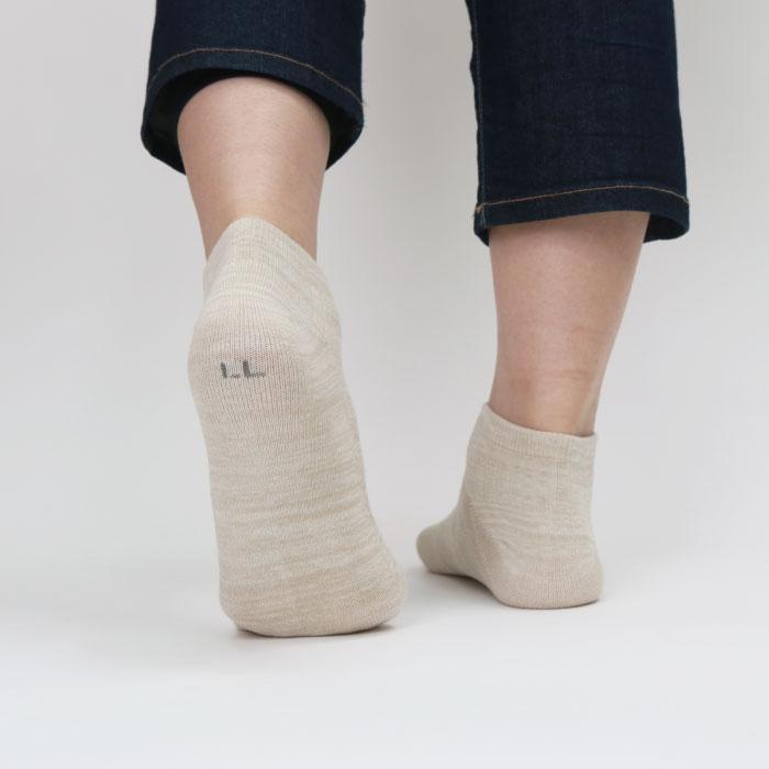 72711 stample スタンプル スタンダード 杢調 アンクルソックス 靴下 キッズ ジュニア レディース 滑り止め パステル | stample | 15