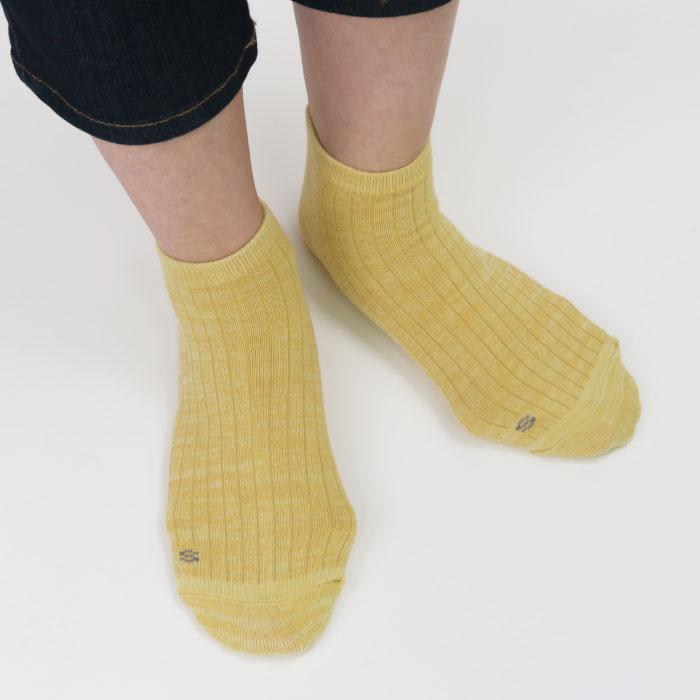 72711 stample スタンプル スタンダード 杢調 アンクルソックス 靴下 キッズ ジュニア レディース 滑り止め パステル | stample | 17