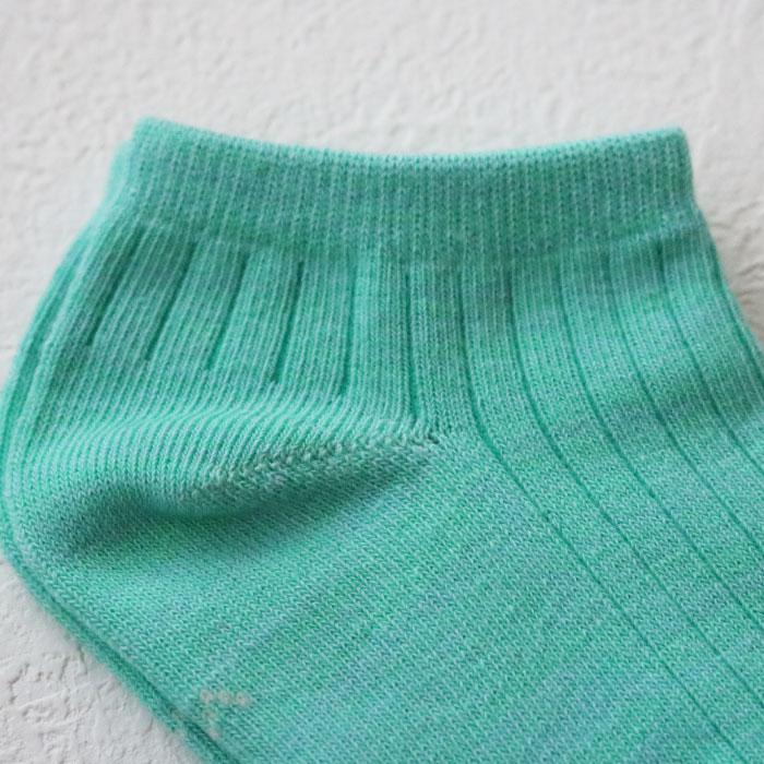 72711 stample スタンプル スタンダード 杢調 アンクルソックス 靴下 キッズ ジュニア レディース 滑り止め パステル | stample | 18