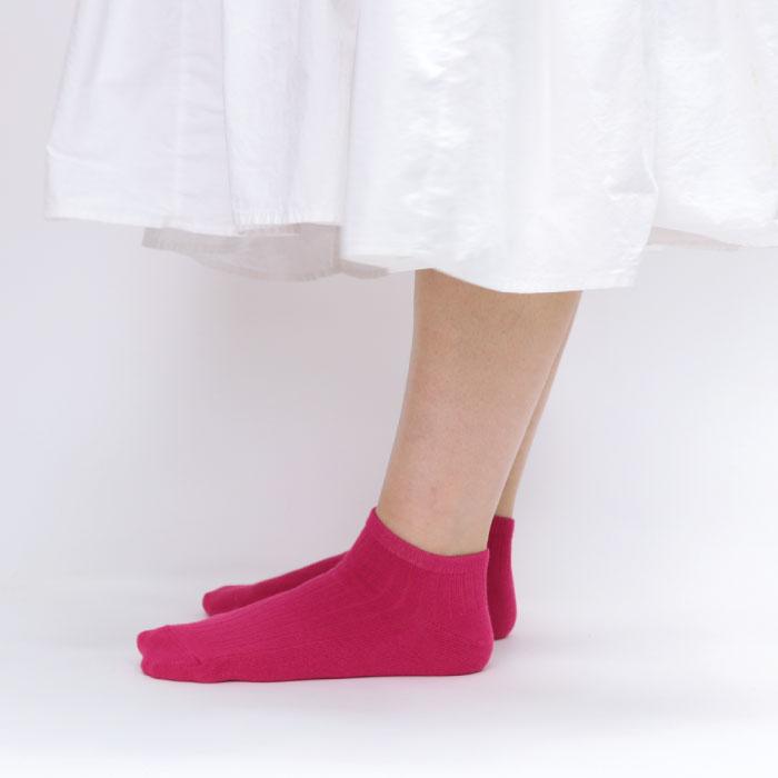 72712 stample スタンプル アクセントカラー アンクルソックス 靴下 キッズ ジュニア レディース 滑り止め | stample | 16