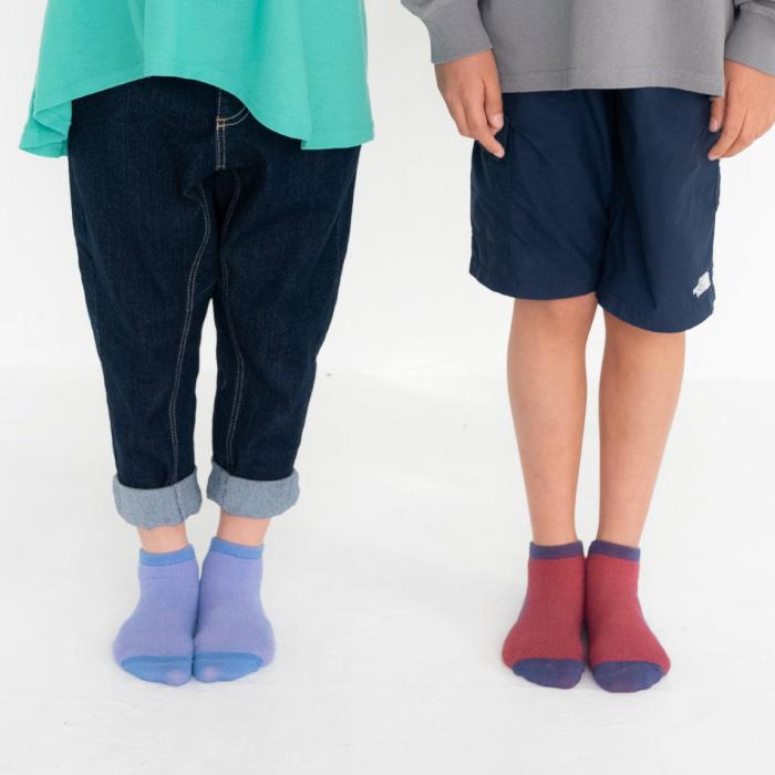 stample ツートーンメッシュ アンクルソックス 3足組 72783 キッズ 靴下 メッシュ 涼しい 春 夏 | stample | 14