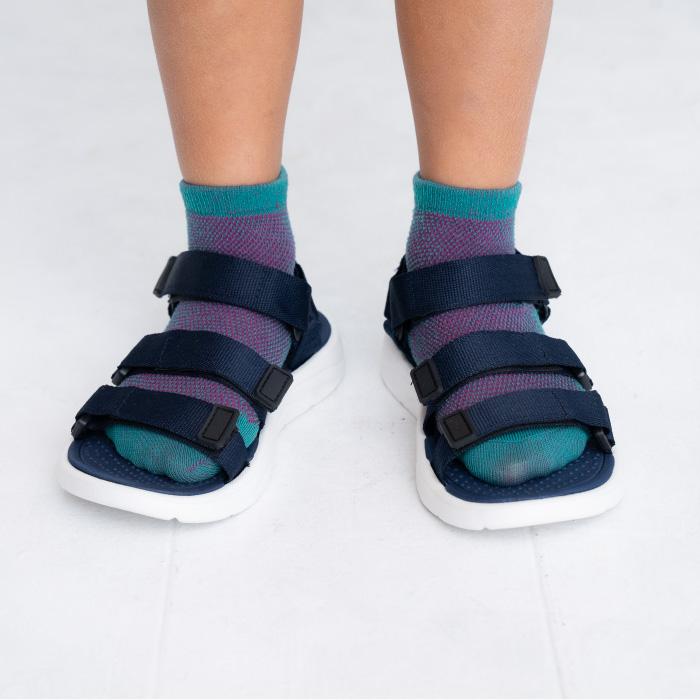 stample ツートーンメッシュ アンクルソックス 3足組 72783 キッズ 靴下 メッシュ 涼しい 春 夏 | stample | 12