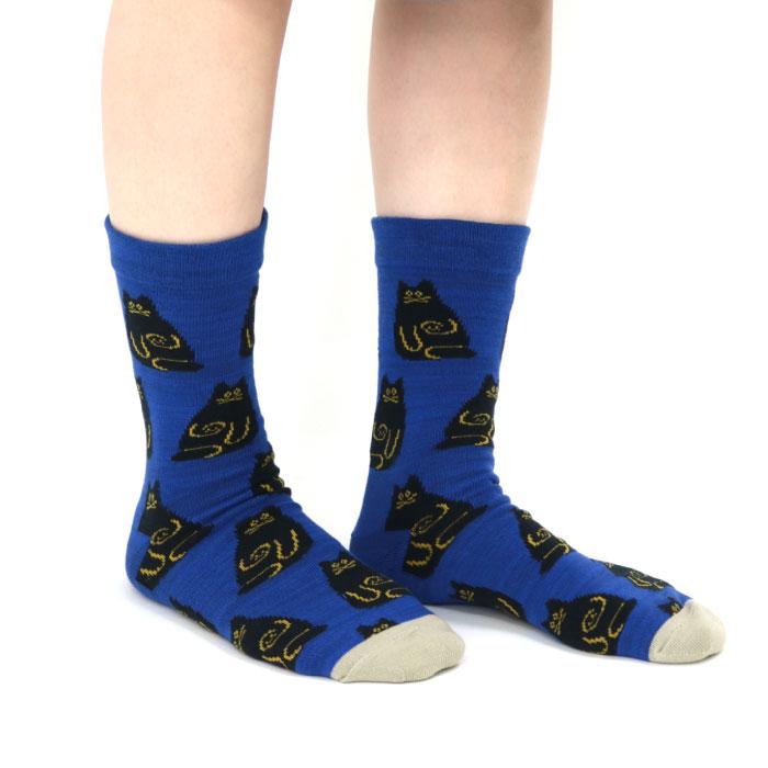 stample スタンプル ネコ・ねこ・猫 クルーソックス 3足組 キッズ 靴下 | stample | 06