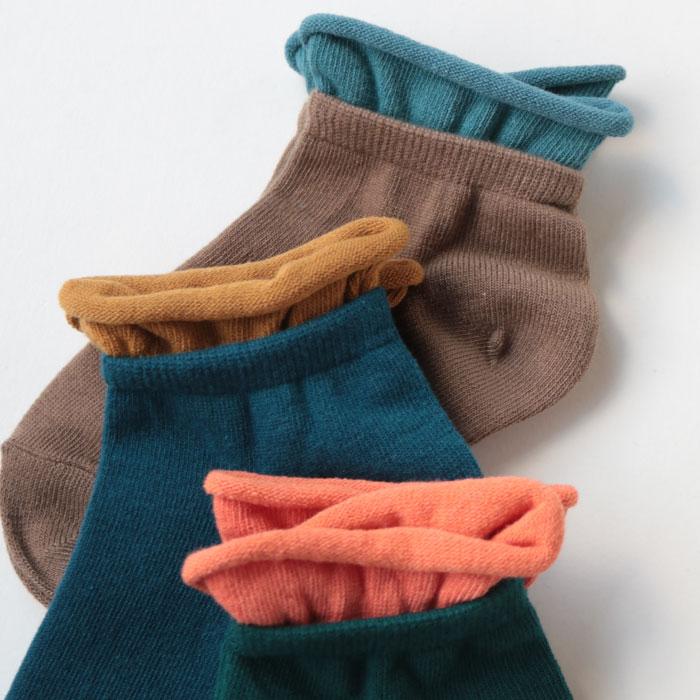 stample  レイヤードショートソックス 3足組   滑り止め 靴下 72827 | stample | 13