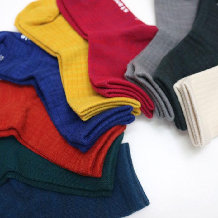 靴下 キッズ 72850 stample スタンプル スタンダード引き揃え クルーソックス  靴下 キッズ ジュニア レディース 滑り止め | stample | 22